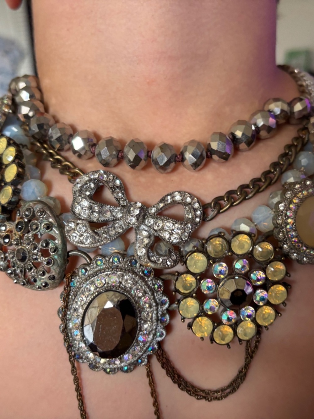 Betsy Johnson Statement necklace